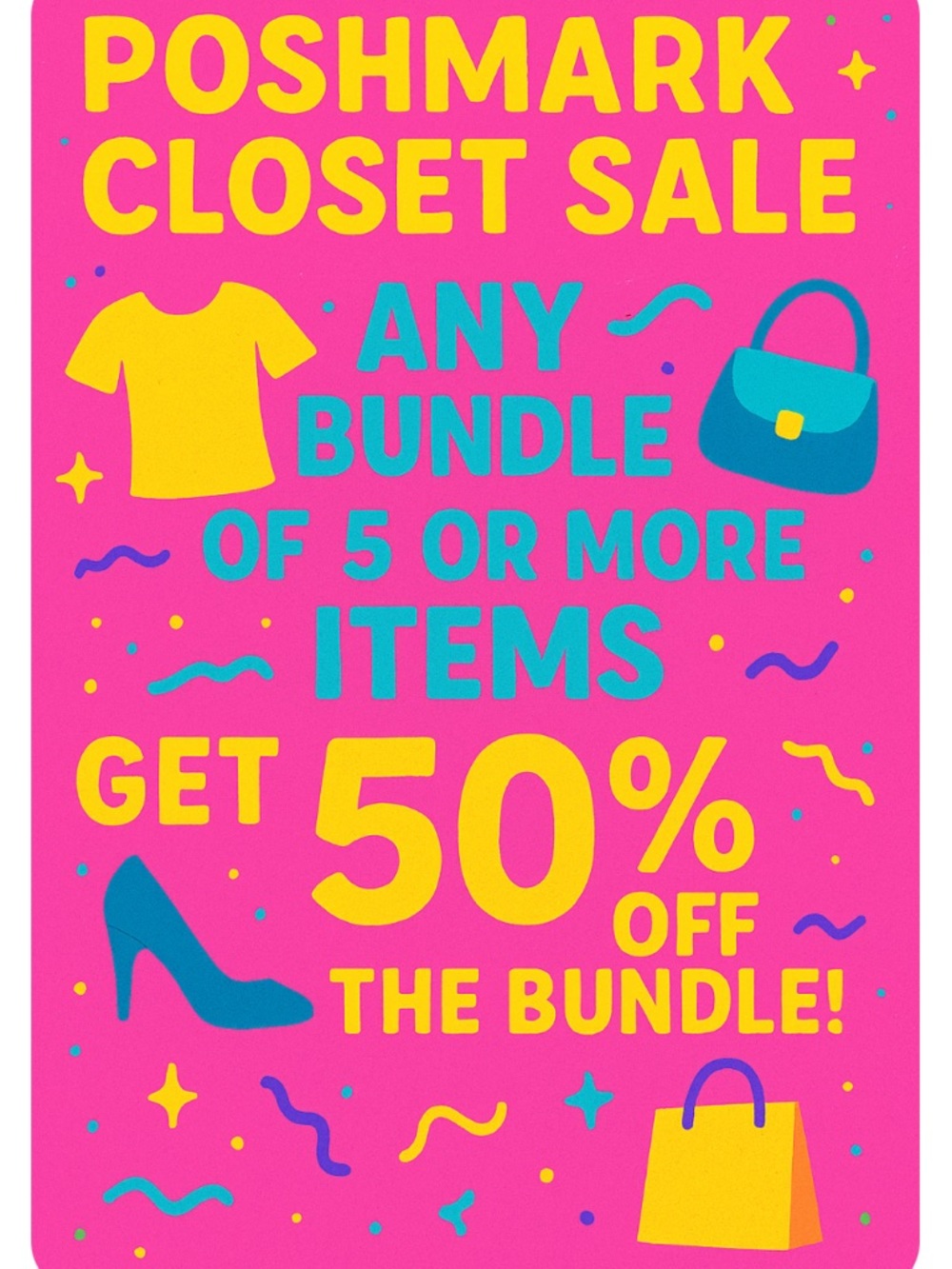 Poshmark Closet Sale!